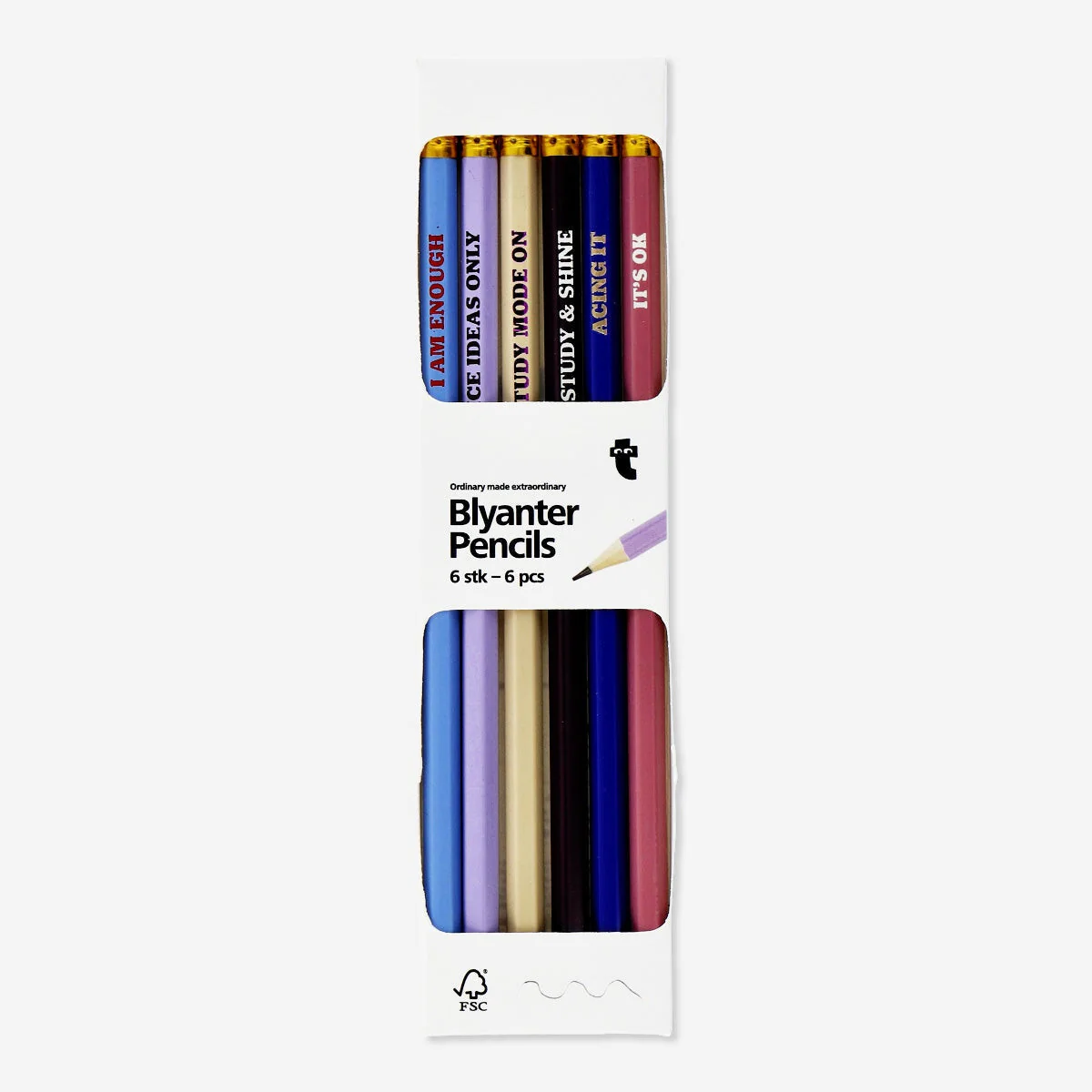 Pencils. 6 pcs