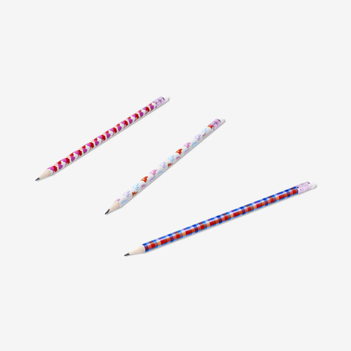 Pencils with print - 3 pcs - Image 2