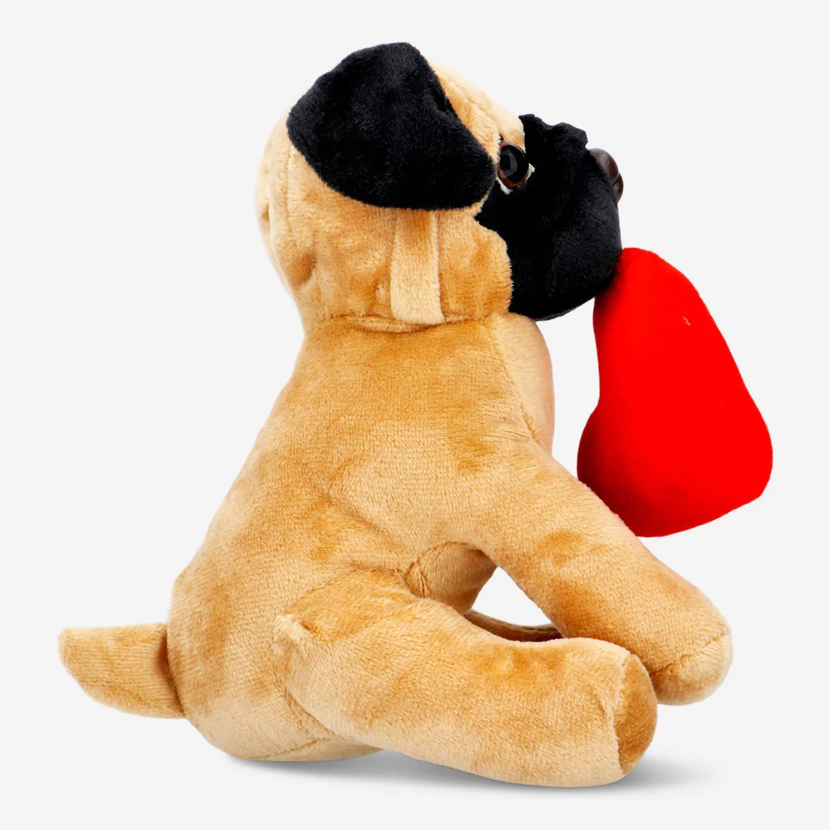 Pet toy - Plush dog with heart - Image 3