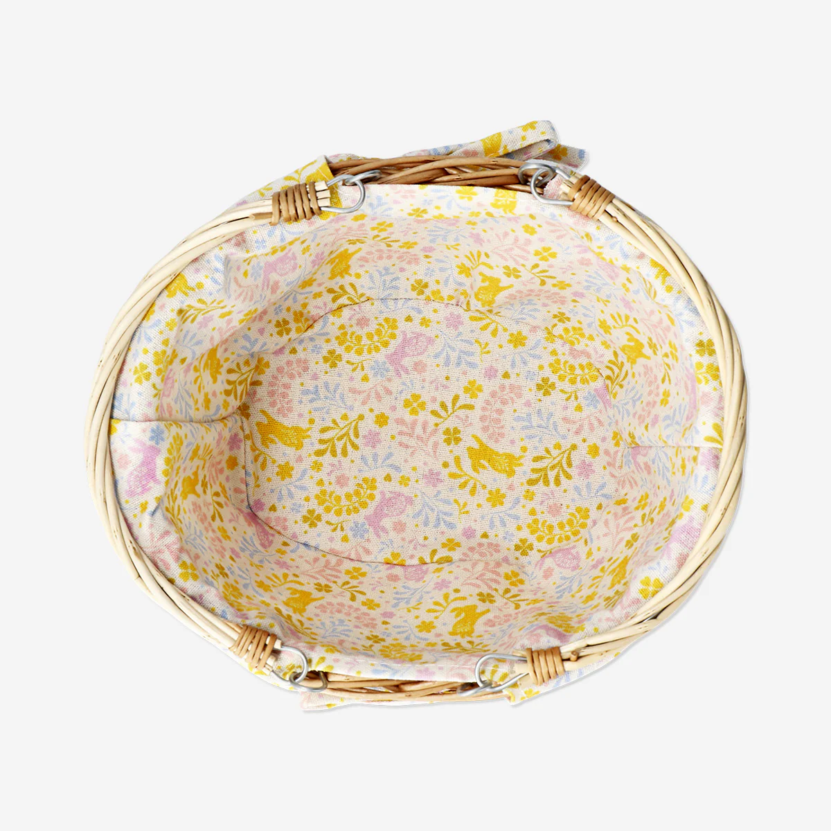 Picnic basket with fabric lining - Image 3