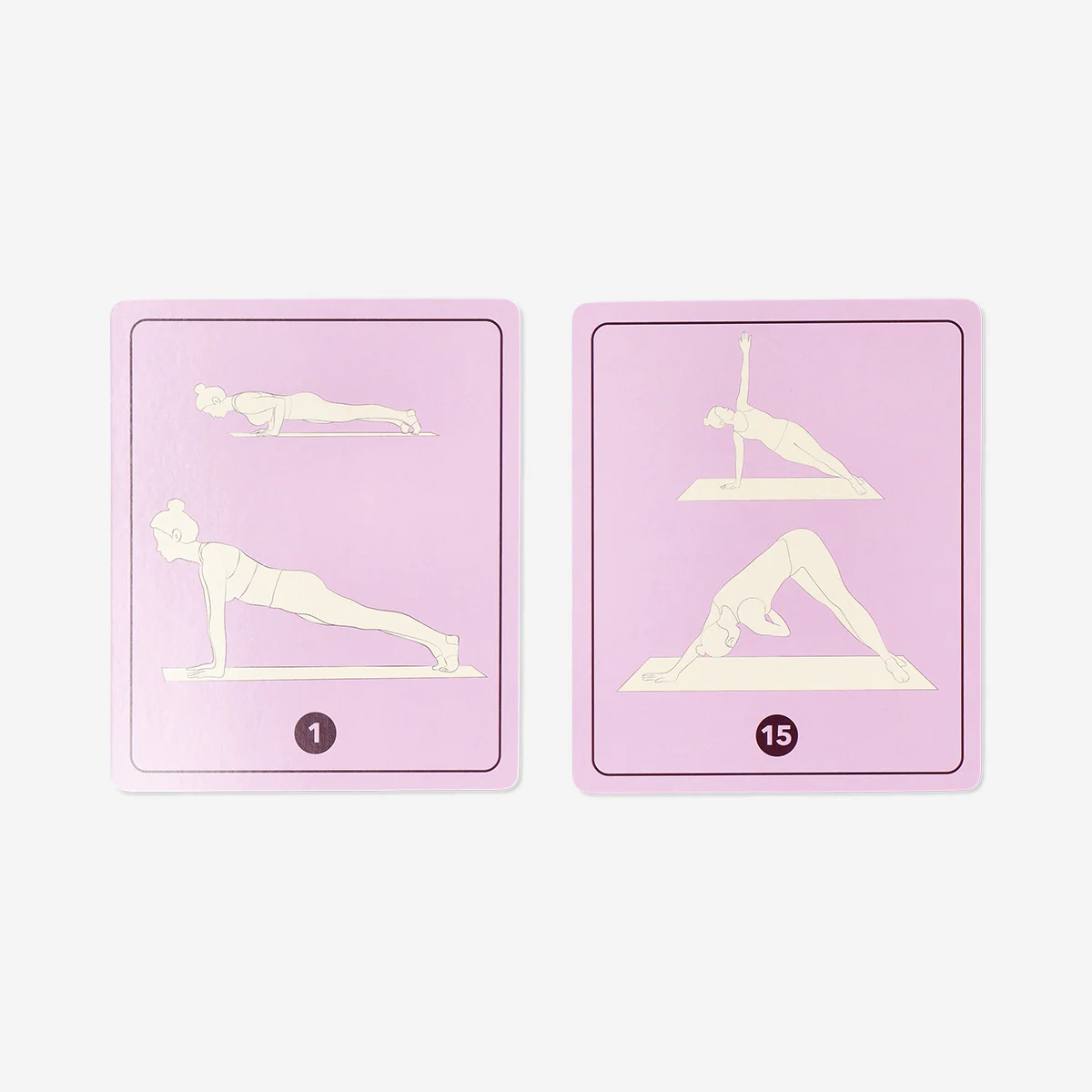 Pilates exercise cards - 15 pcs - Image 2