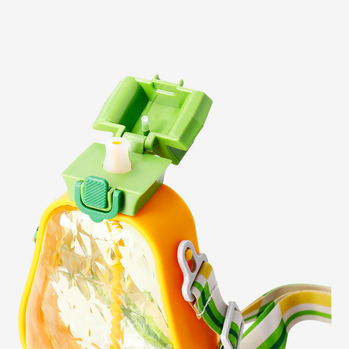 Pineapple drinking bottle with carry strap - - Image 3