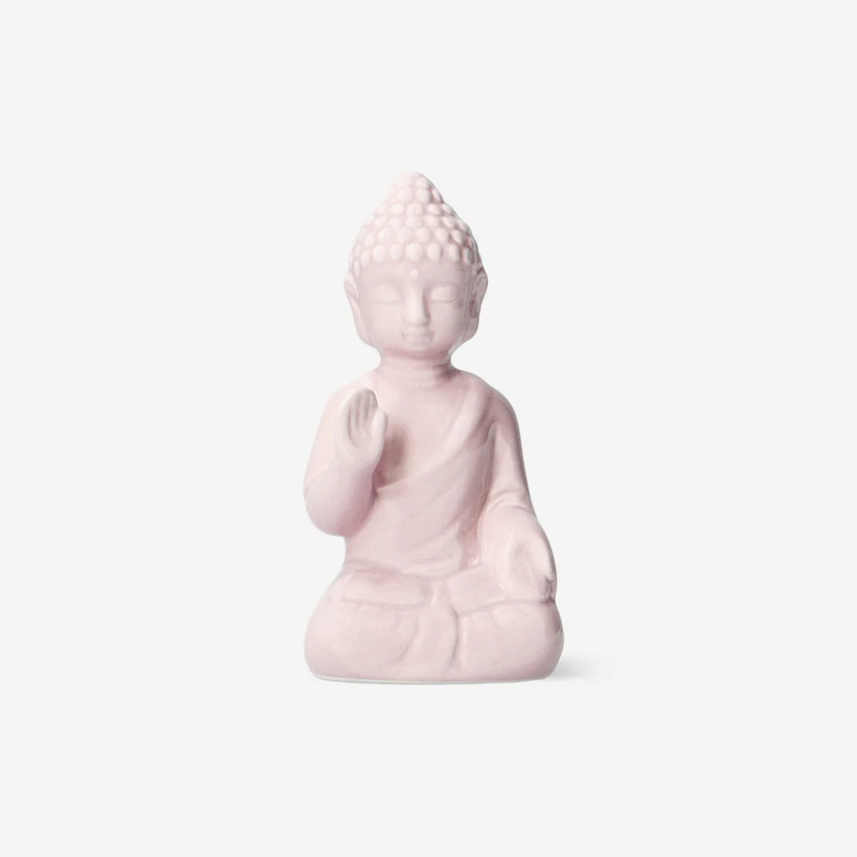 Pink ceramic Buddha