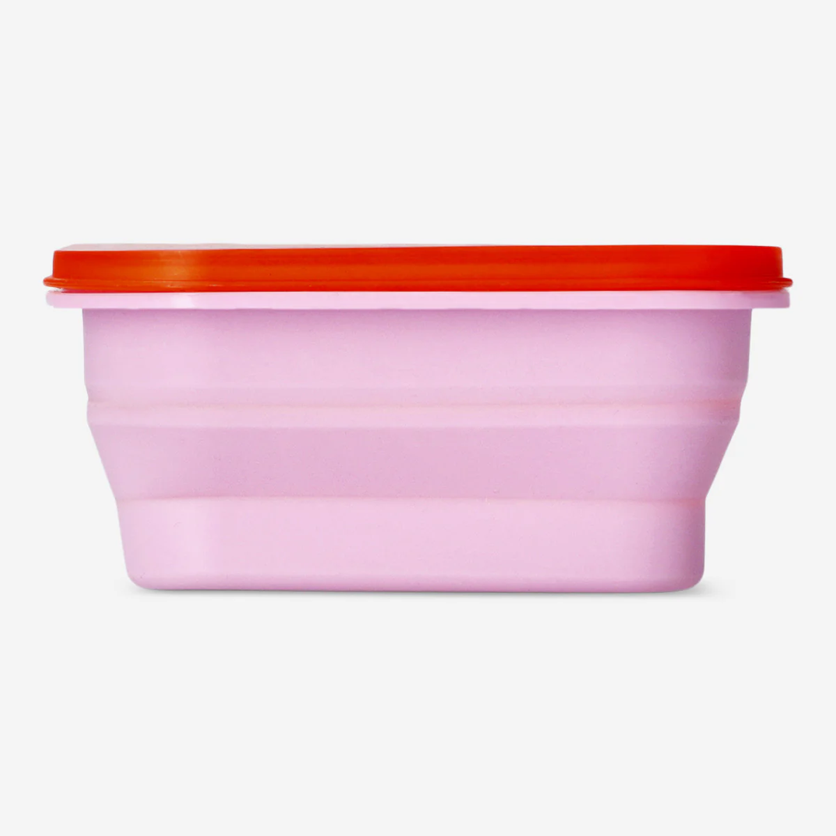 Pink collapsible lunchbox with spork - 600 ml - Image 3