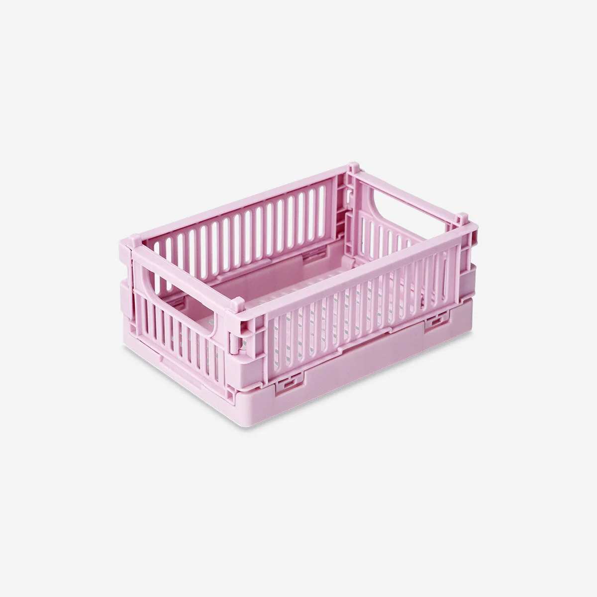 Pink collapsible storage box - Small