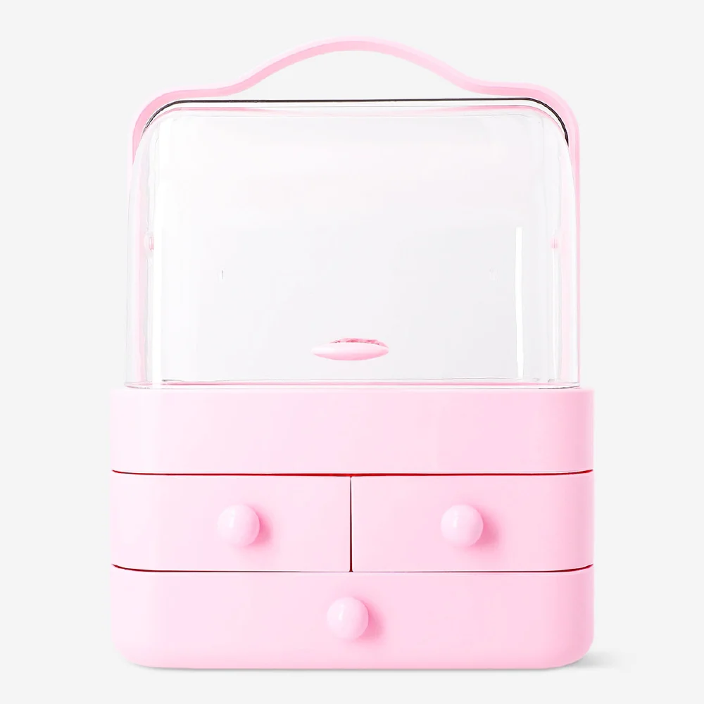 Pink cosmetic organiser - 35x26 cm - Image 2