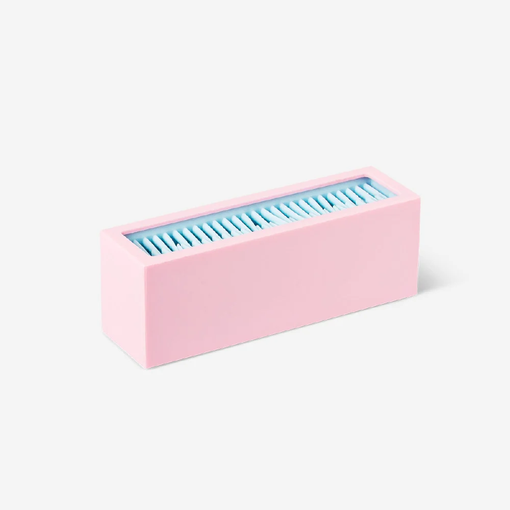 Pink cosmetic organiser for makeup brushes - 18,5x6,5 cm - Image 3