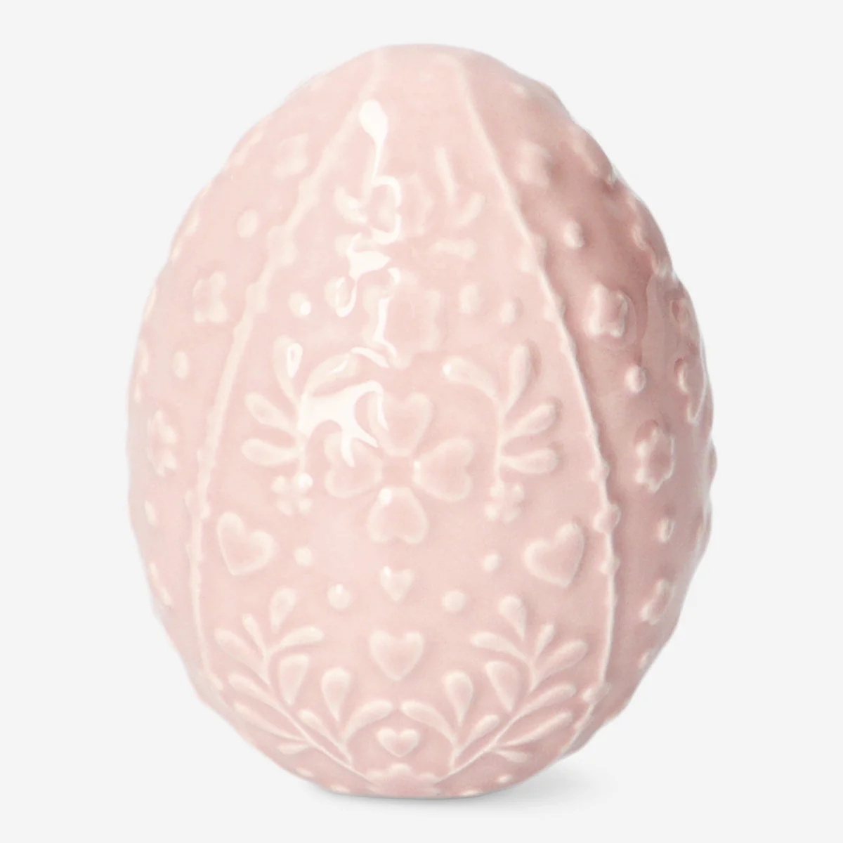 Pink decorative Easter egg - 9 cm - Image 2