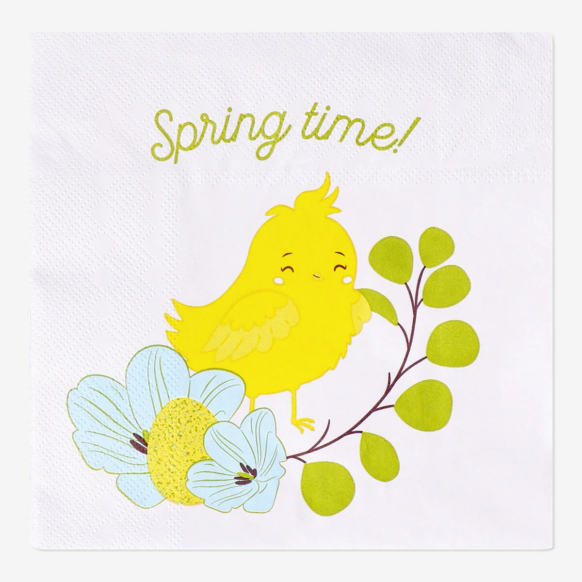 Pink Easter napkins - 16 pcs