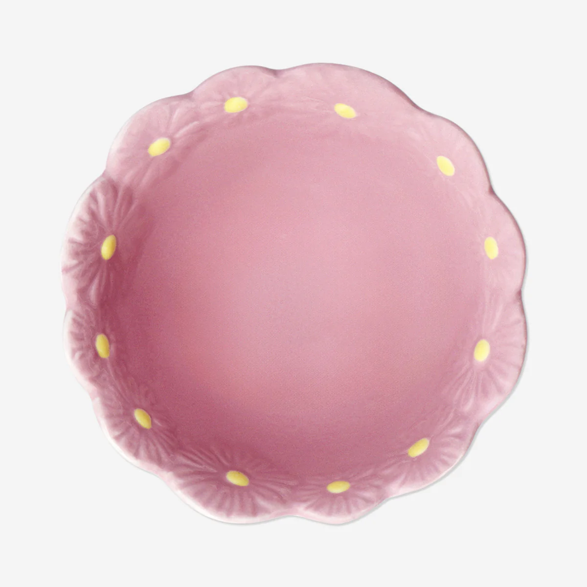 Pink flower bowl - 11 cm - Image 3