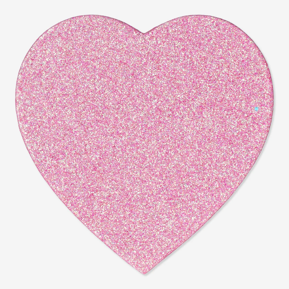 Pink heart shaped glitter gift box - Image 2