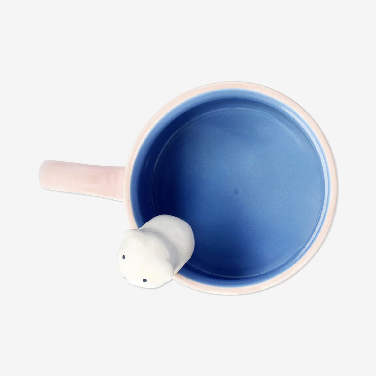 Pink mug with 3D cat - 465 ml - Image 4