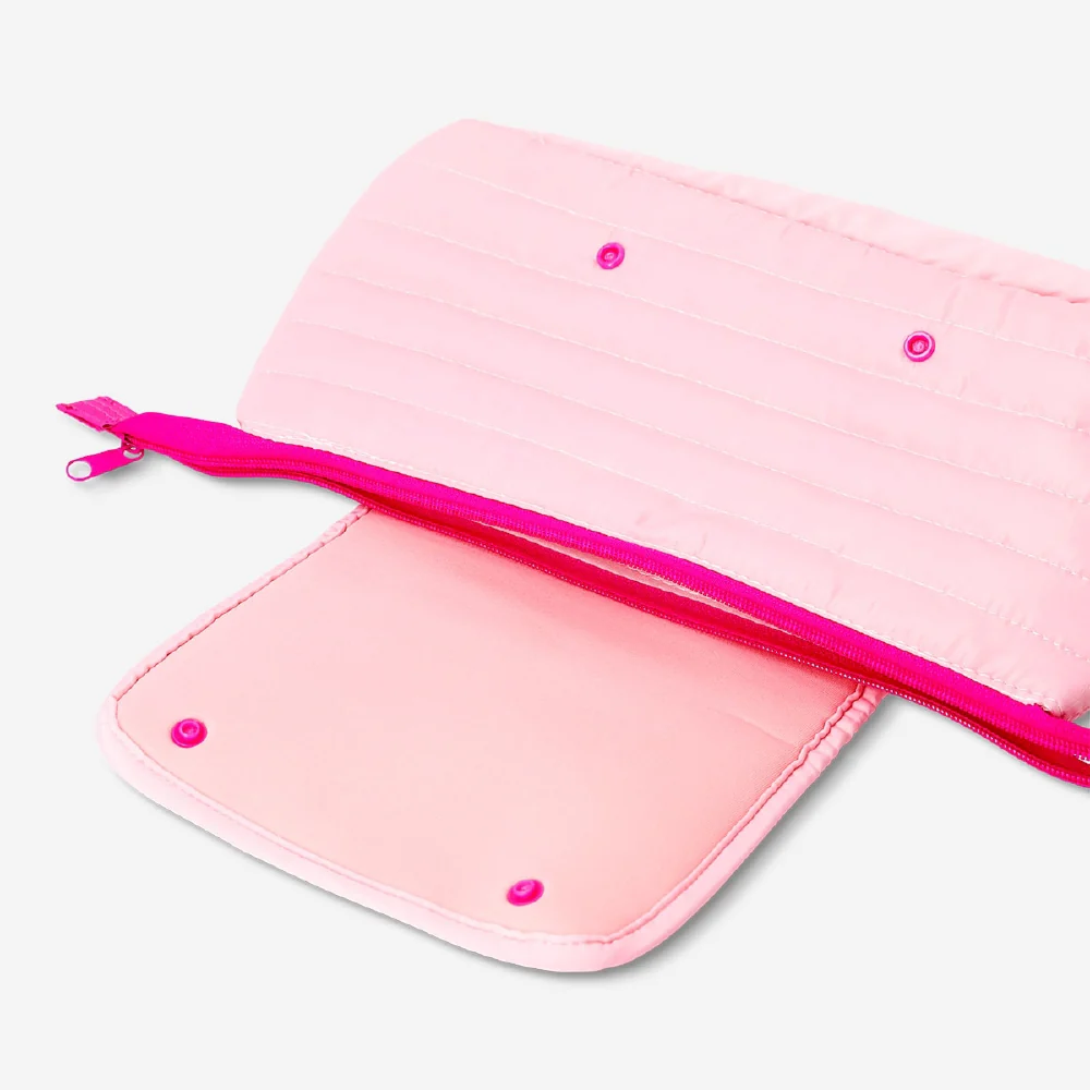 Pink organiser bag for hair styling tools - Image 2