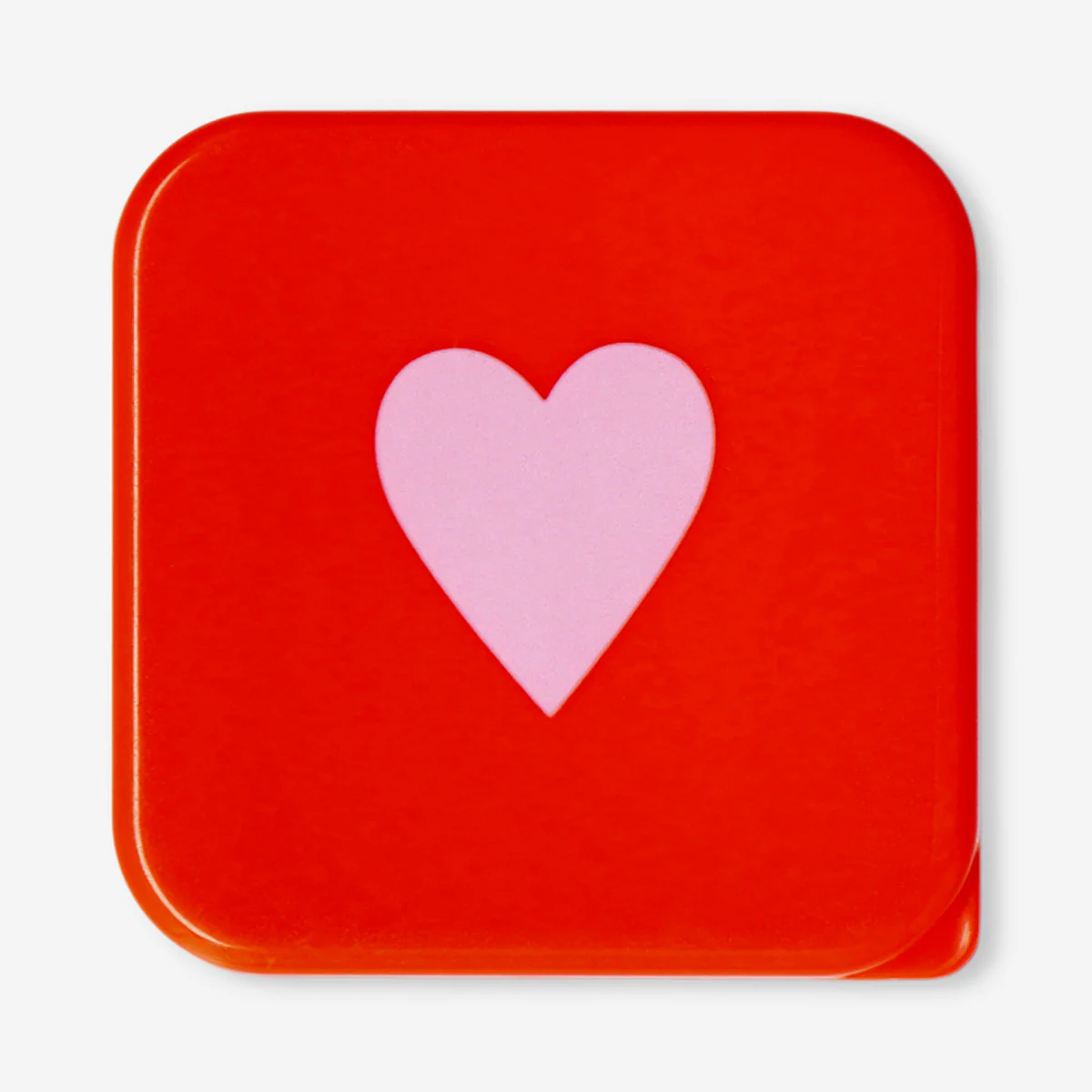 Pink snackbox with heart - 9 cm - Image 3