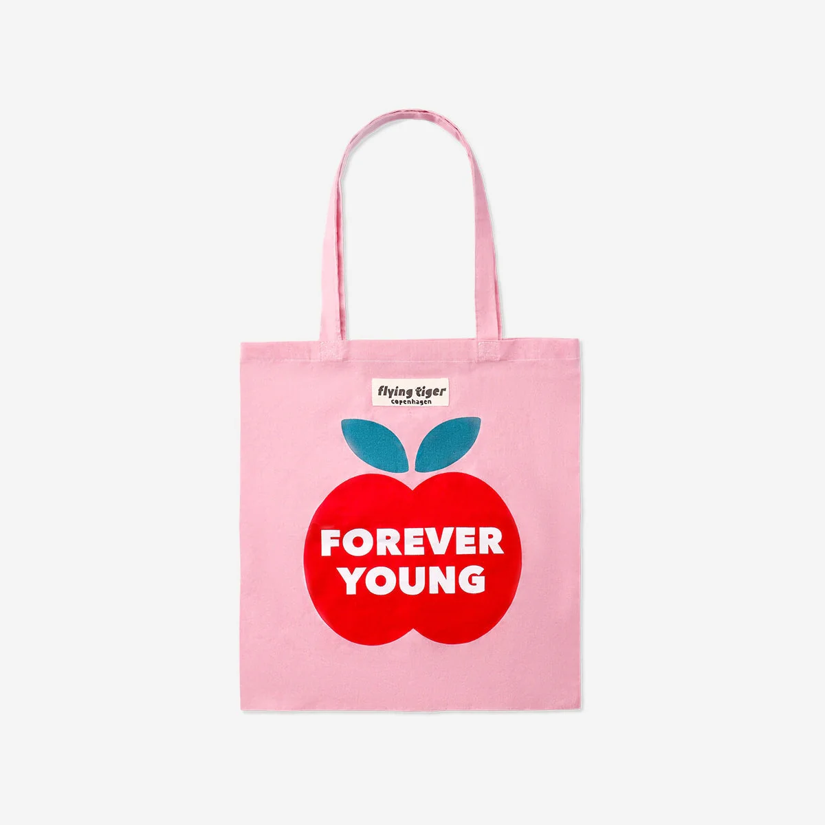 Pink tote bag