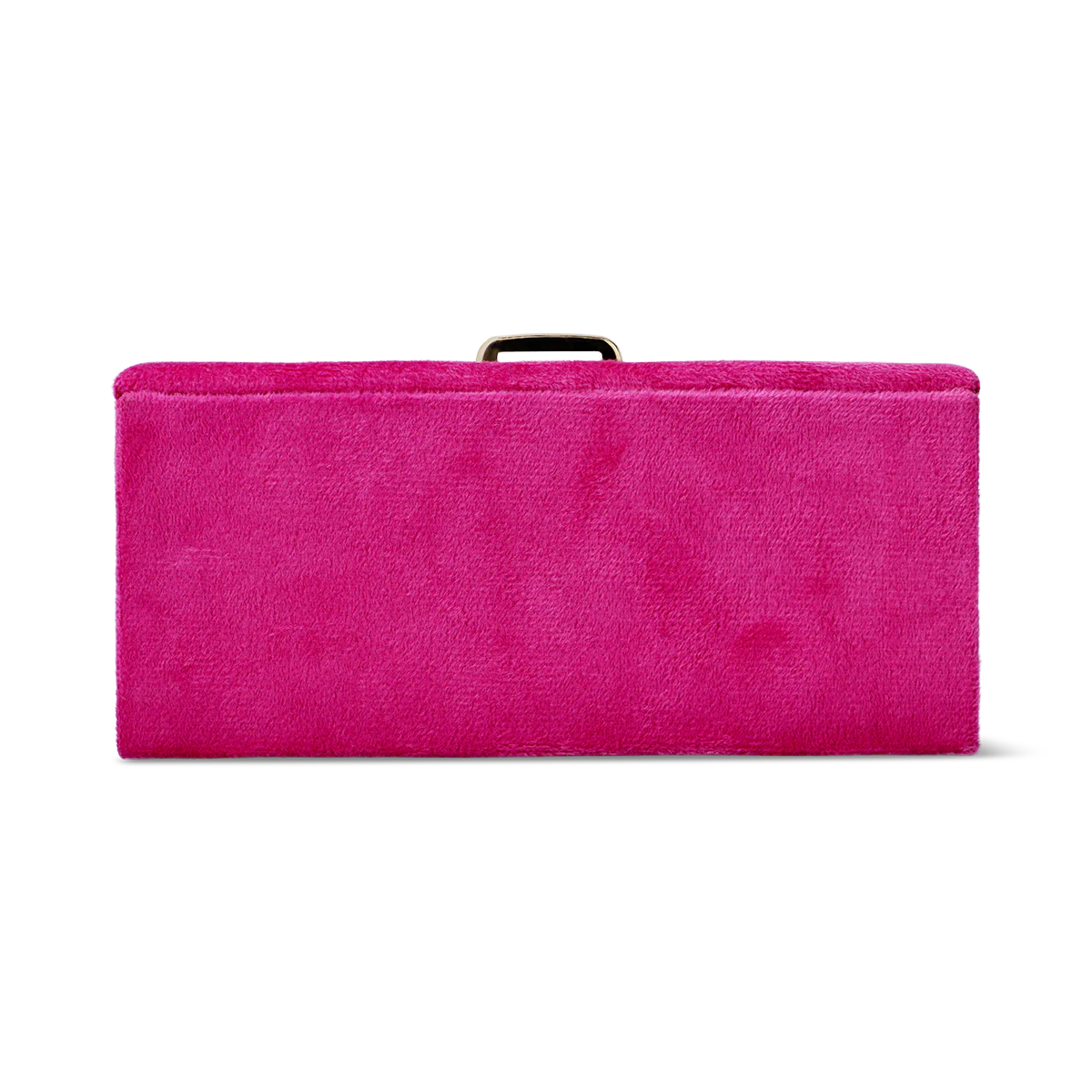 Pink velvet fridge jewellery storage - Image 2