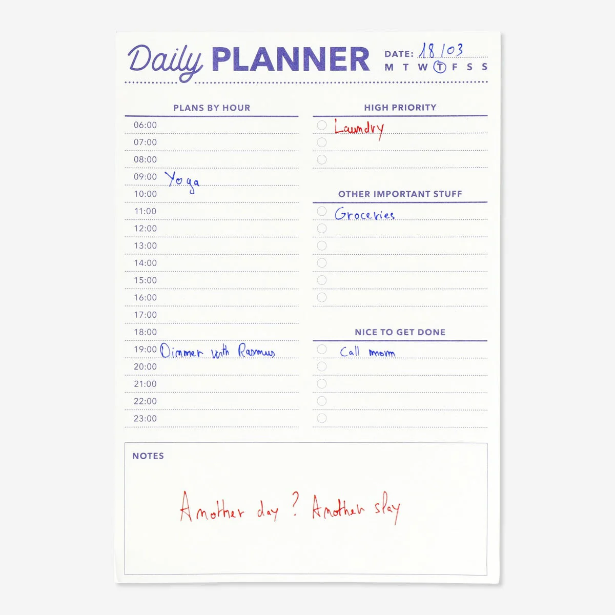 Planner pad. A5 - Image 3