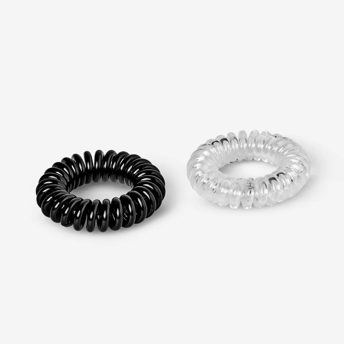 Plastic Hair Elastics - 4 pcs - Image 2