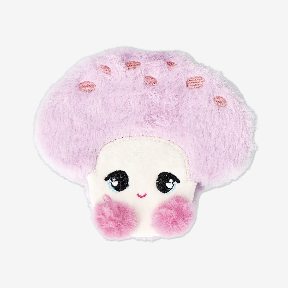 Plush mushroom notebook