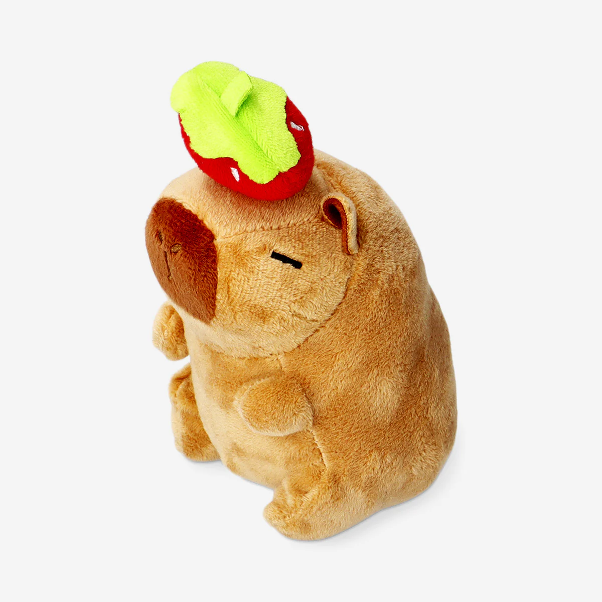 Plush toy - Capybara with strawberry - Image 3