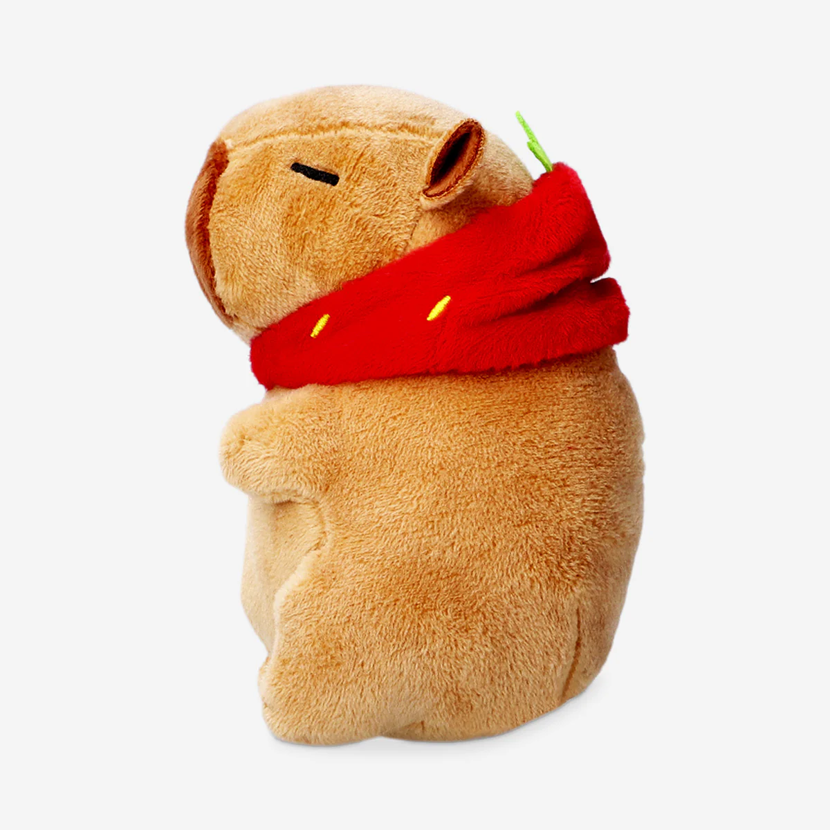Plush toy - Capybara with strawberry hat - Image 3