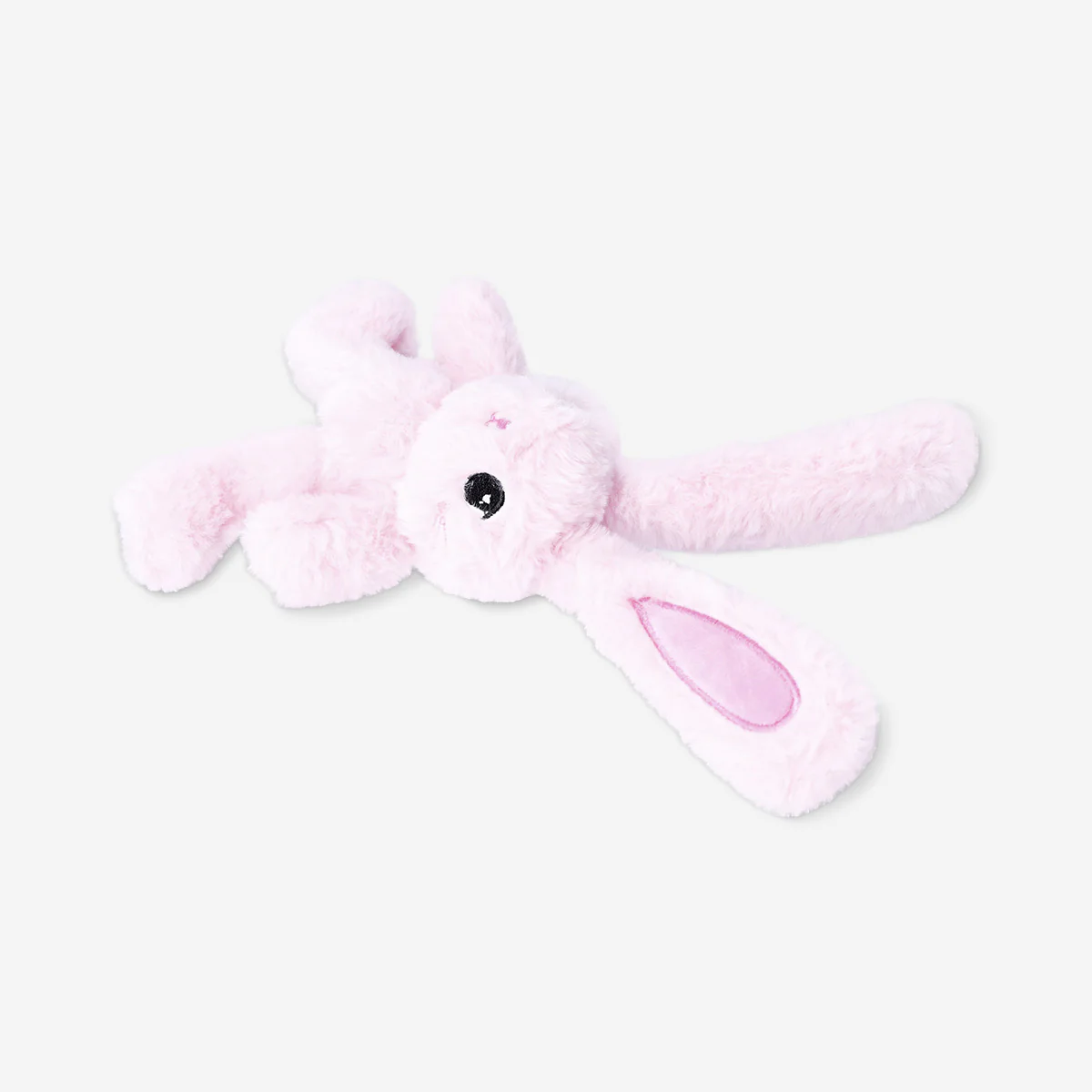 Plush toy - Pink bunny with adjustable ears - Image 2