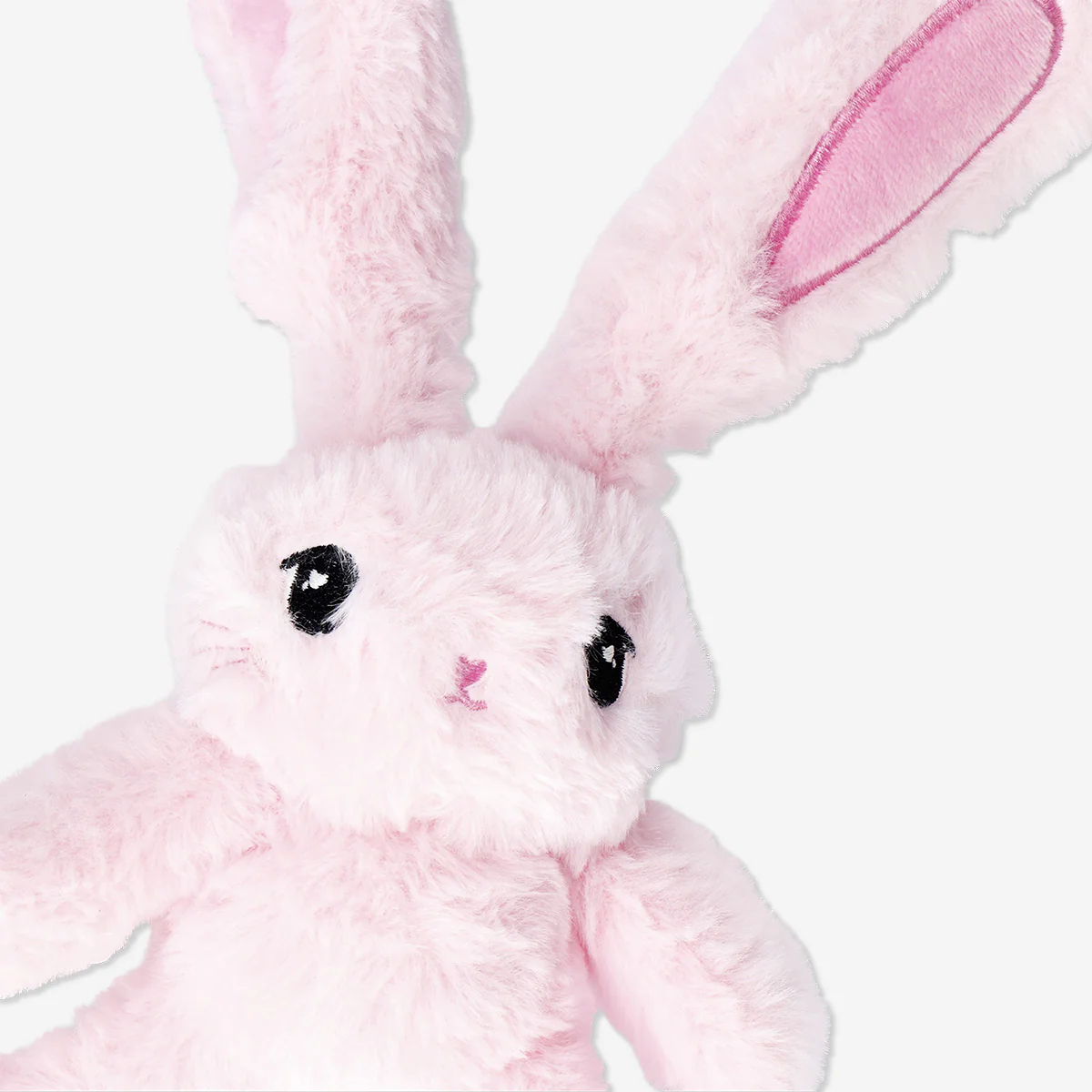 Plush toy - Pink bunny with adjustable ears - Image 3