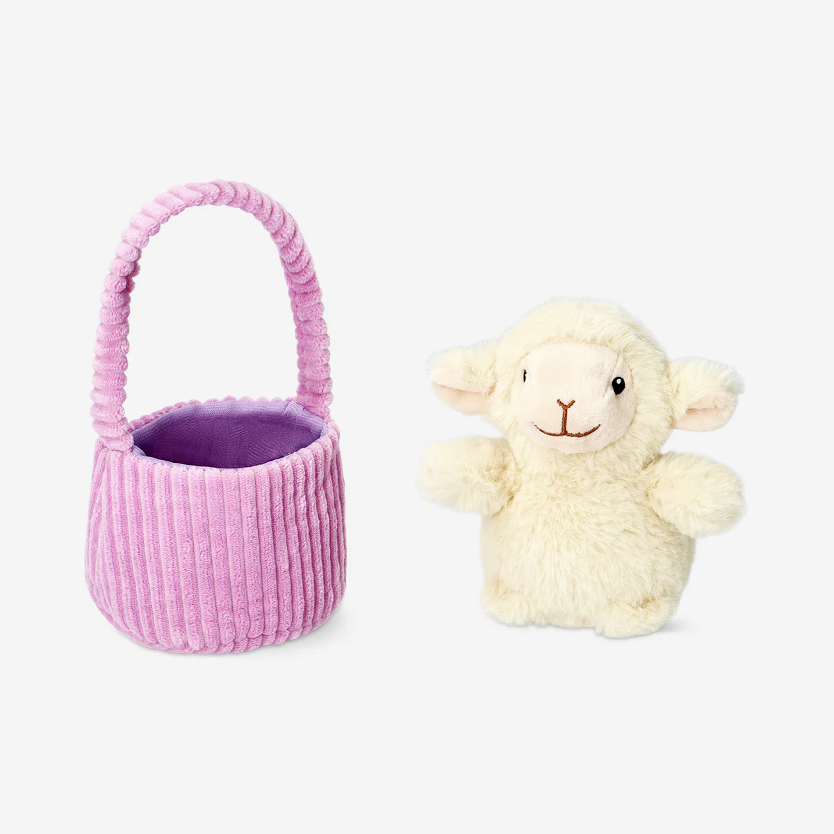 Plush toy - Sheep in basket - Image 3