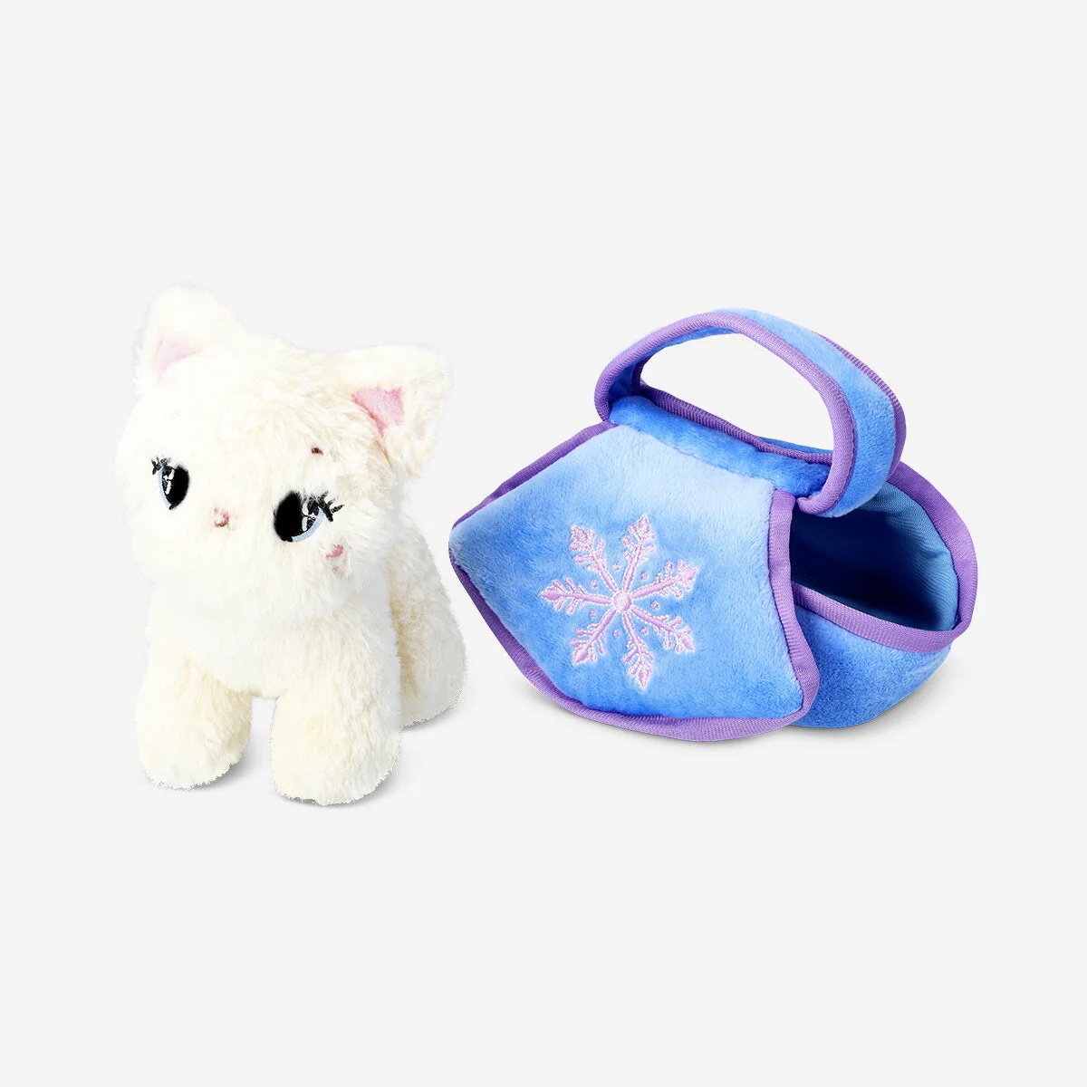 Plush toy - White cat in bag - Image 2