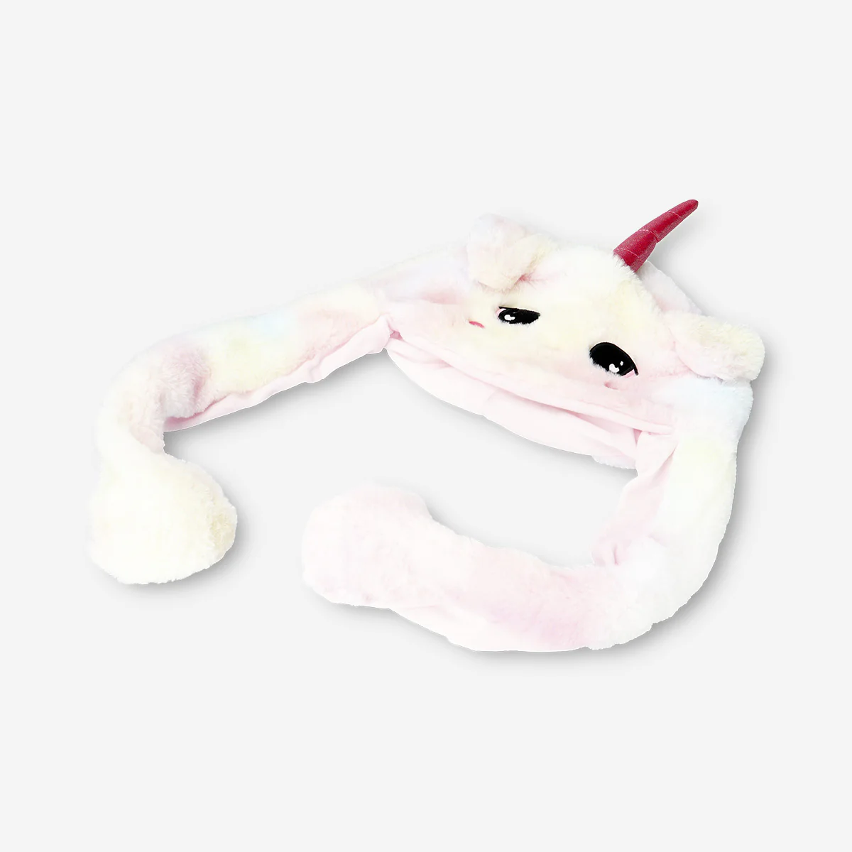 Plush unicorn hat with moving ears - Image 3