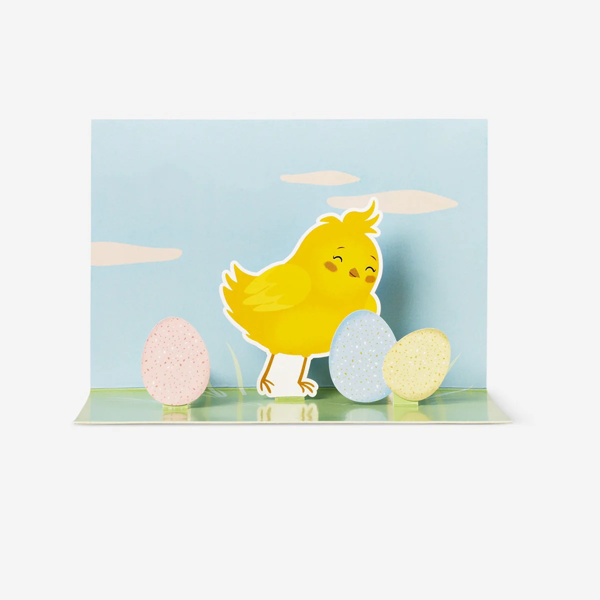 Pop-up card. With envelope