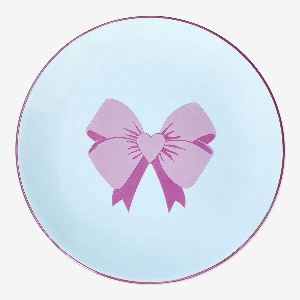 Ceramic plate with bow - Image 3
