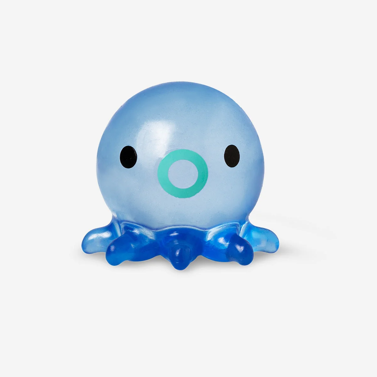 Press me toy - Blue octopus