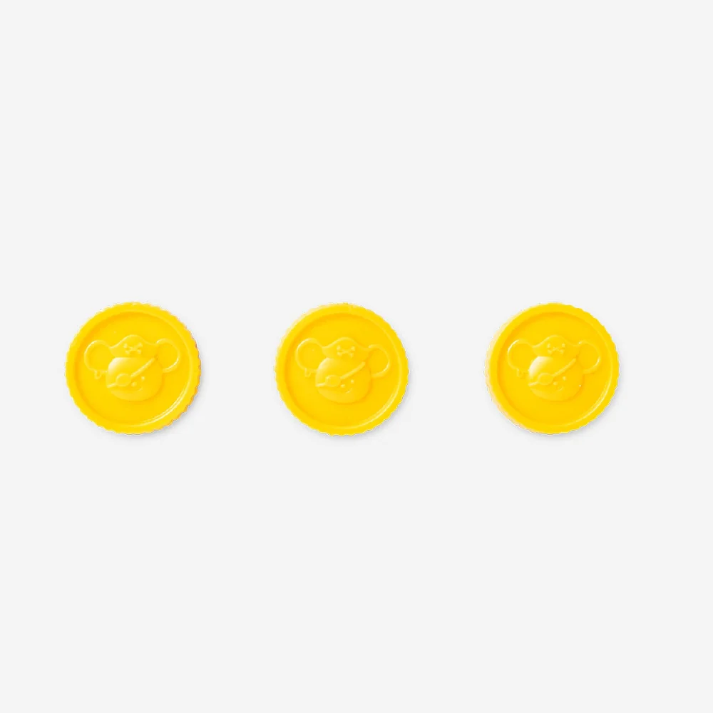 Press me toy - Gold coins in treasure box - Image 2
