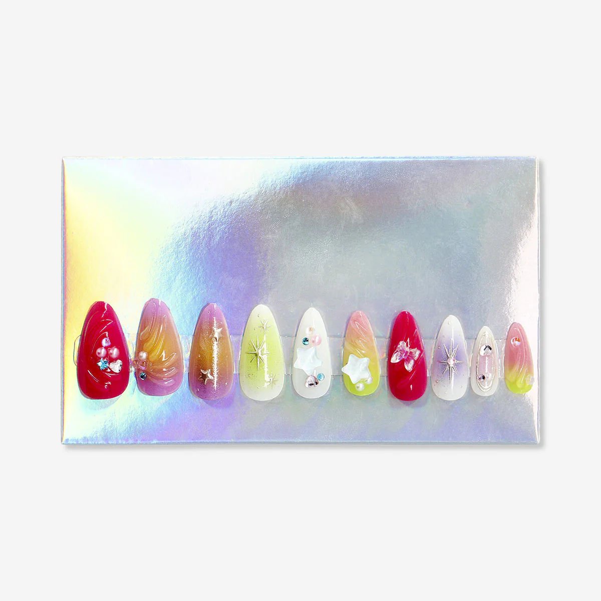 Press-on nails - Party designs - Image 2