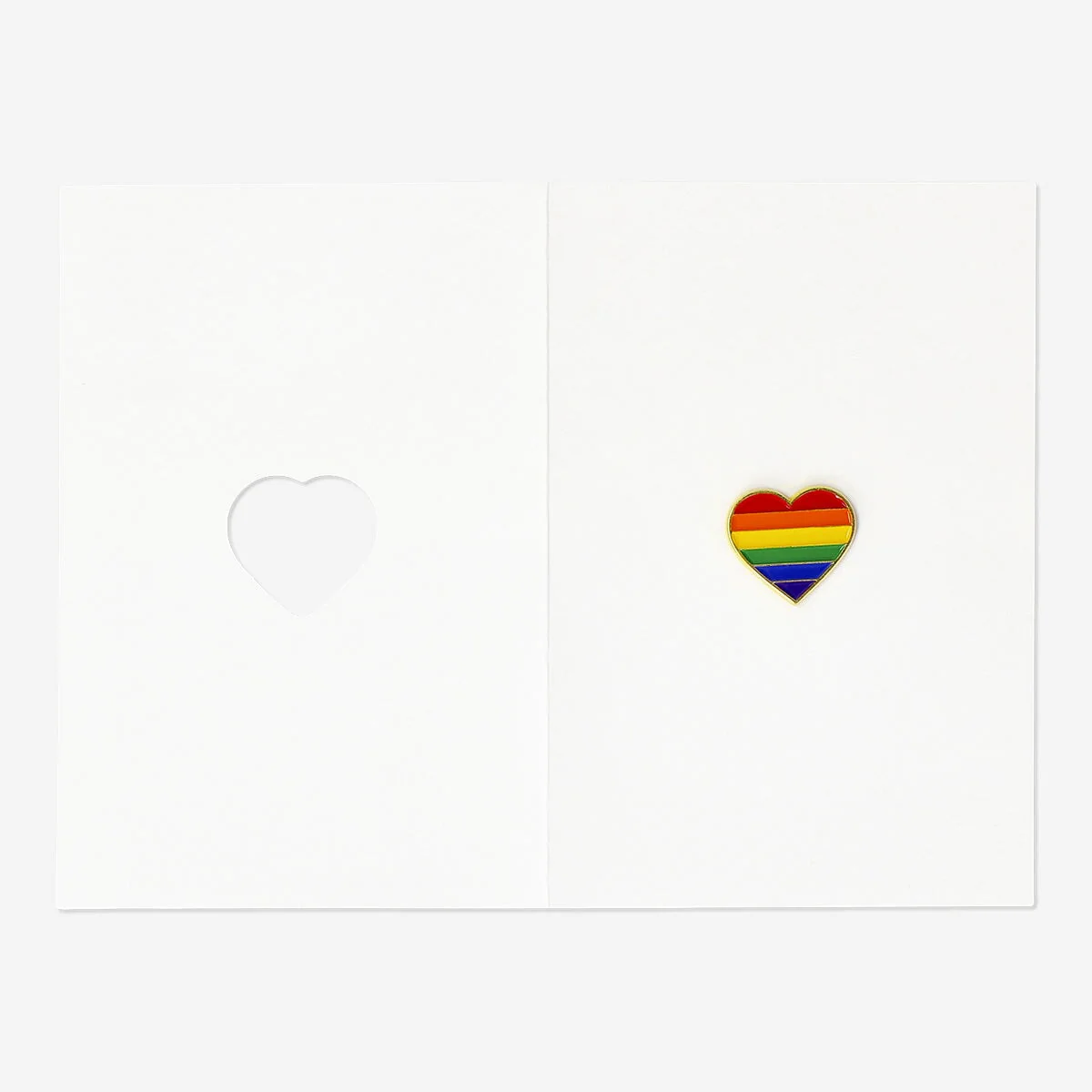 Pride card with heart and envelope - Image 3