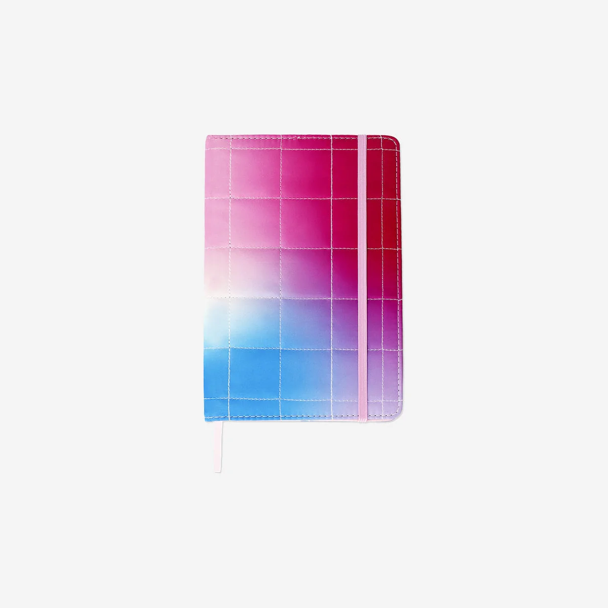 Quilted cover notebook