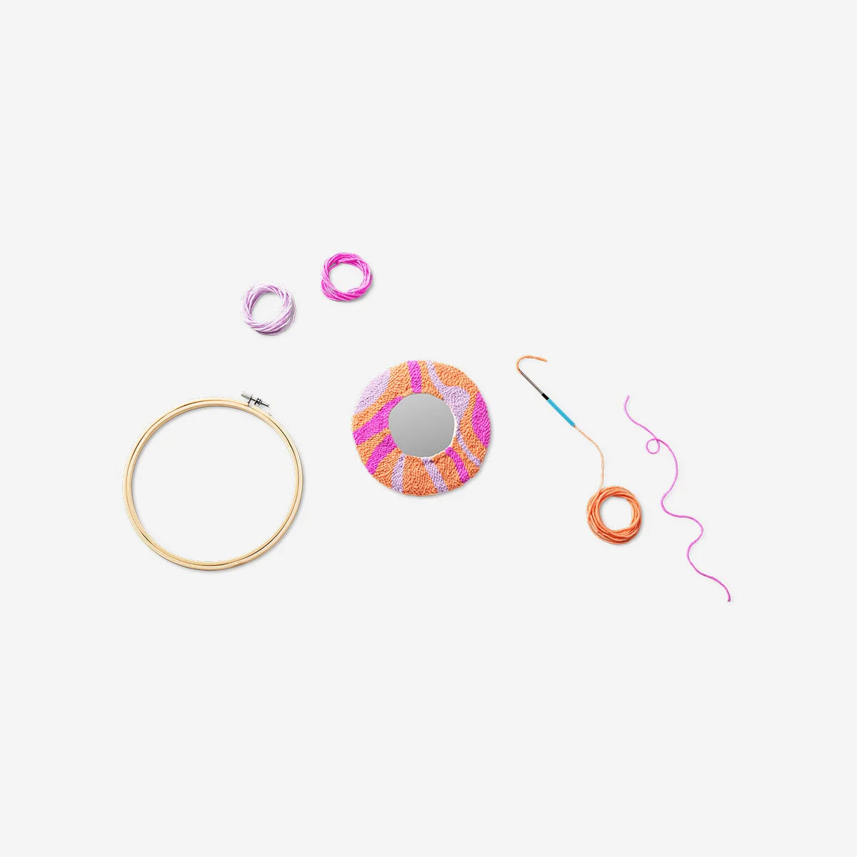 Punch needle set - Mirror
