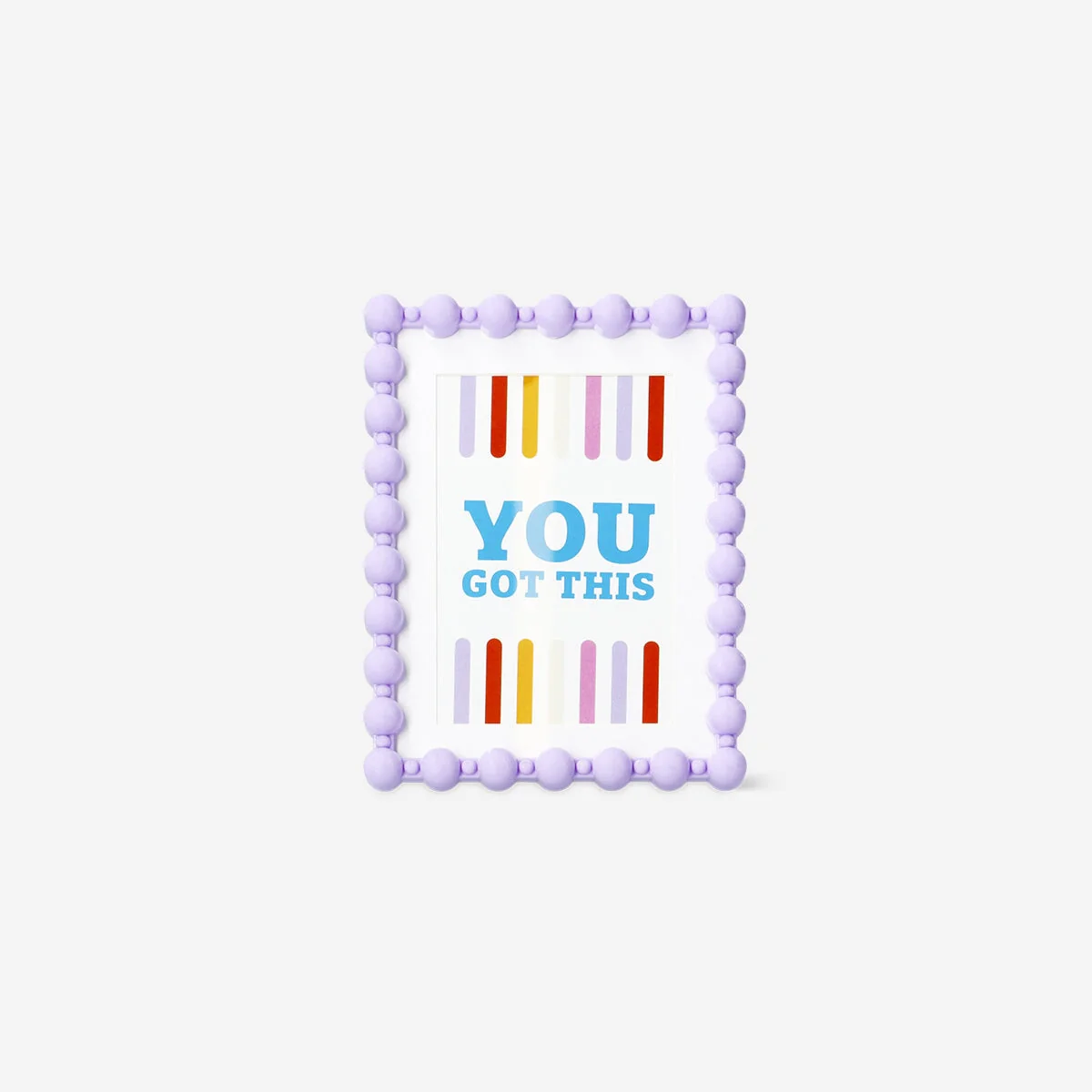 Purple bubble picture frame - 13 x 18 cm