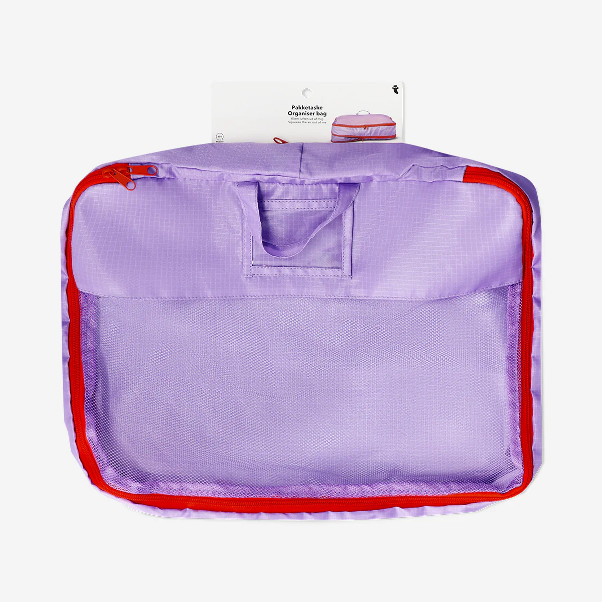 Purple compression organiser bag - 40 cm - Image 2