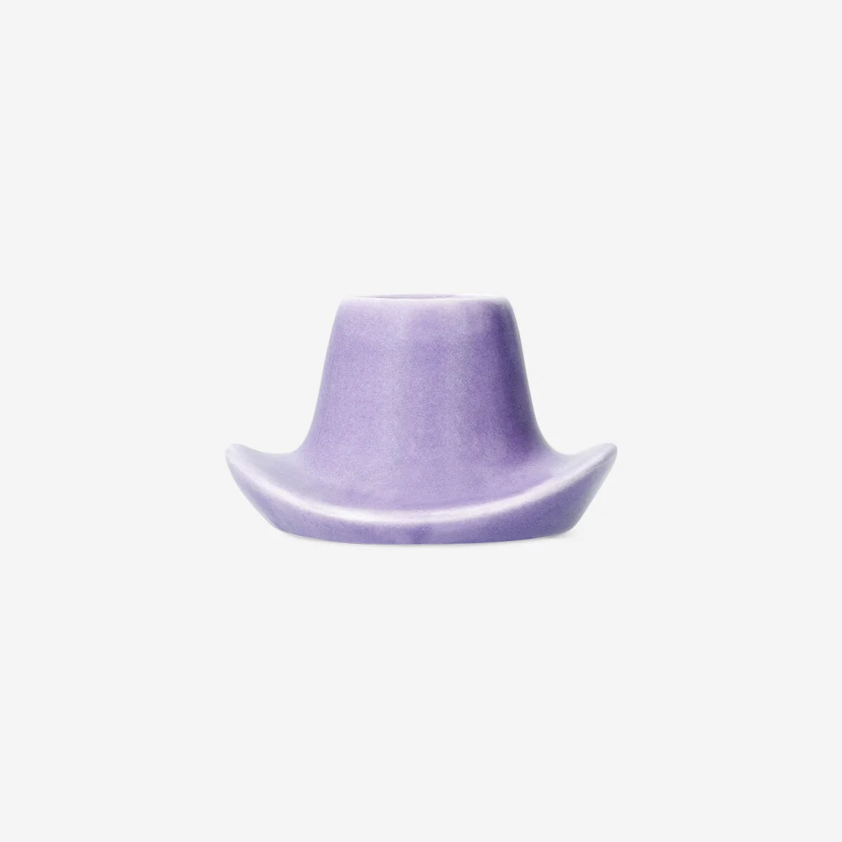 Purple cowboy hat candle holder - Image 2