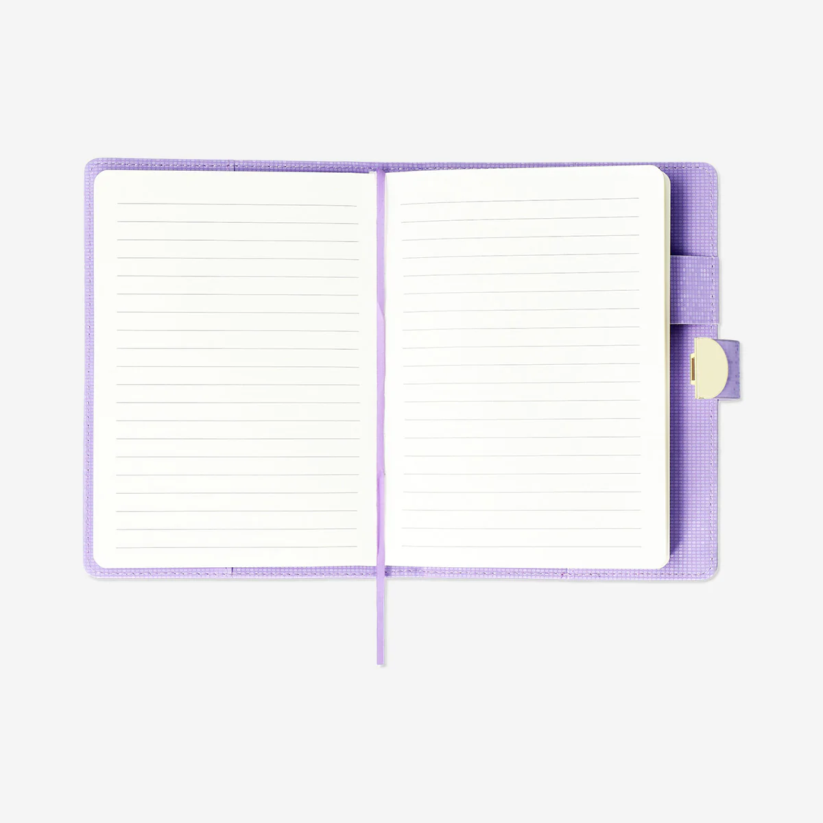 Purple diary with combination lock - Image 2