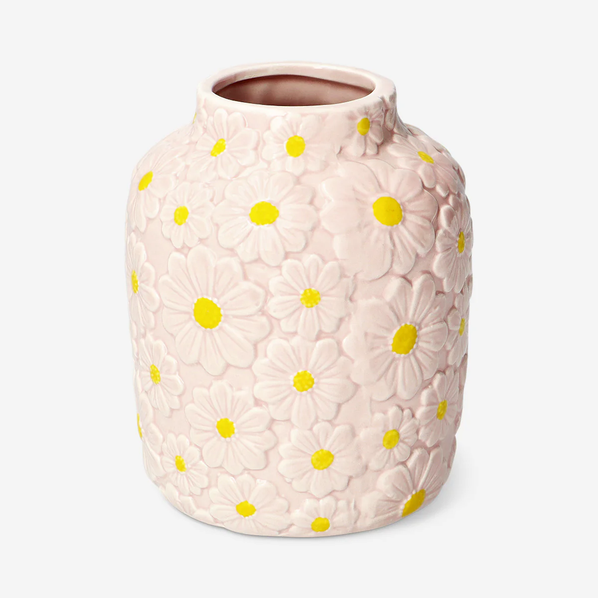 Pink flower vase - 15 cm - Image 2