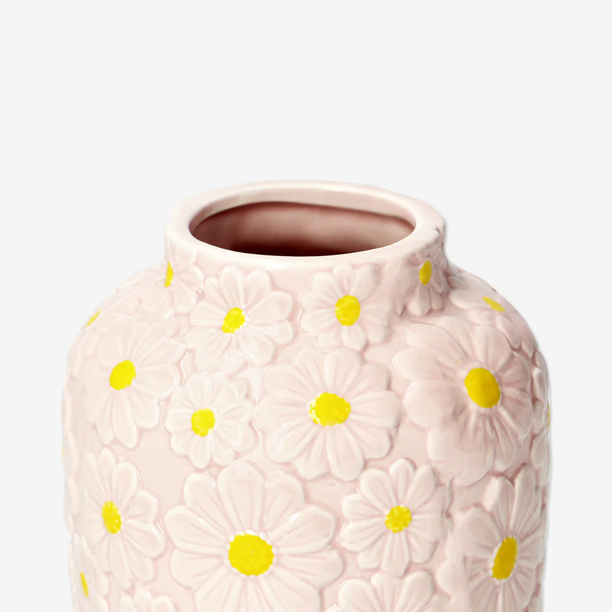 Pink flower vase - 15 cm - Image 3