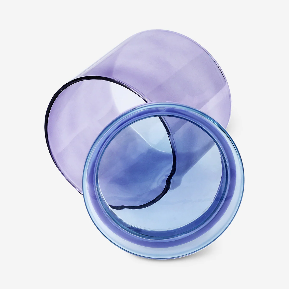 Purple glass storage jar - 520 ml - Image 2