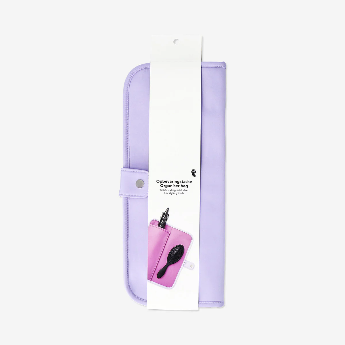 Pink organiser bag for hair tools - Image 3