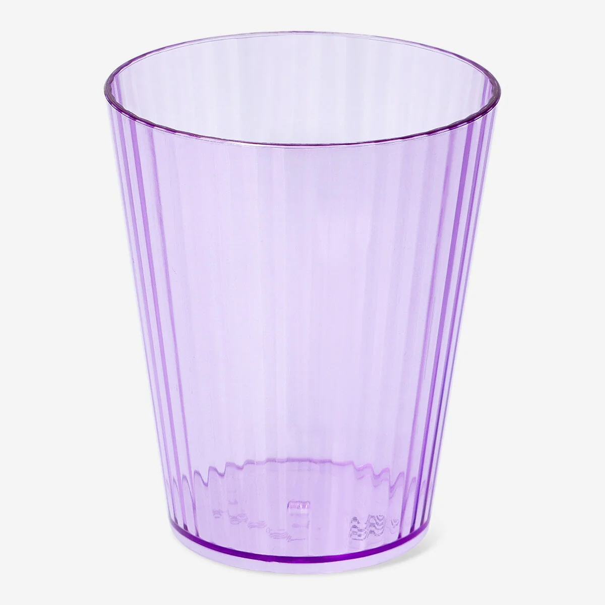 Purple plastic drinking glass - 330 ml