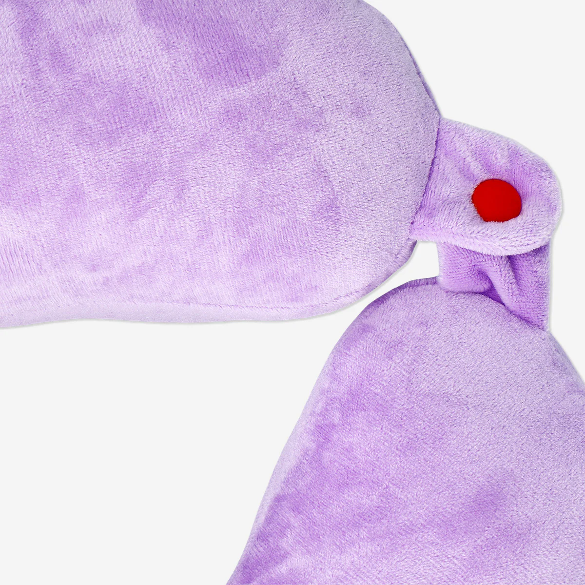 Purple travel neck pillow for kids - Image 3