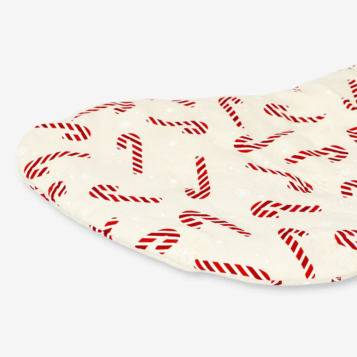 Quilted Christmas stocking with candy canes - Image 3