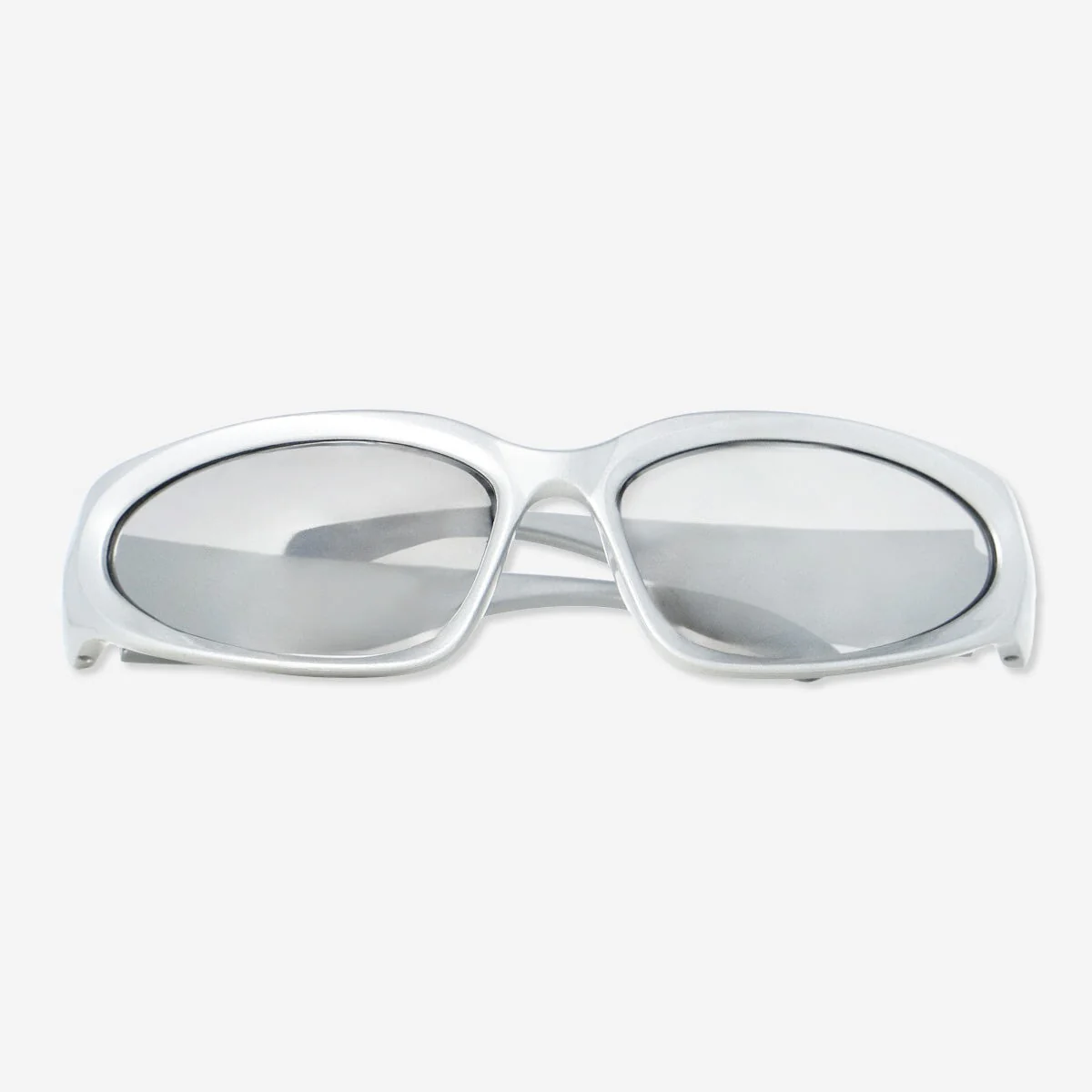 Racer sunglasses in silver - Image 3